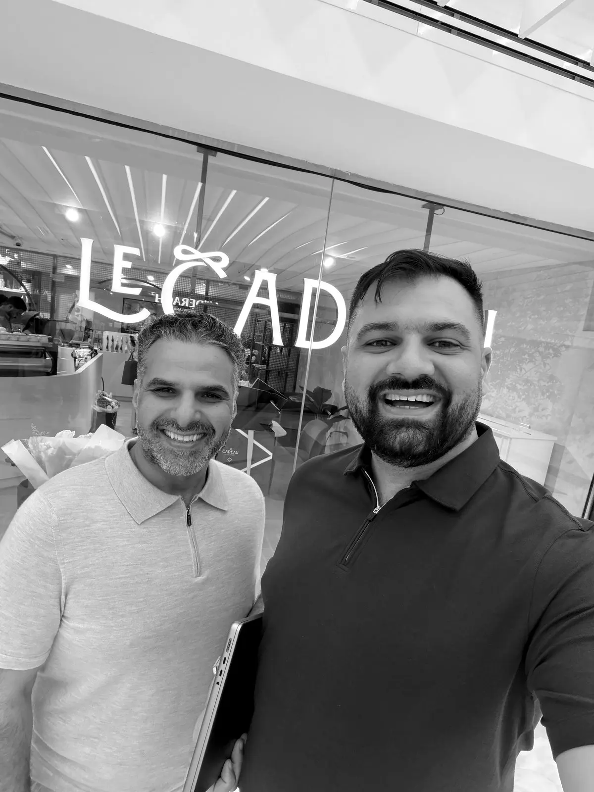 Masoud and Bashar, co-founders of Yasmina